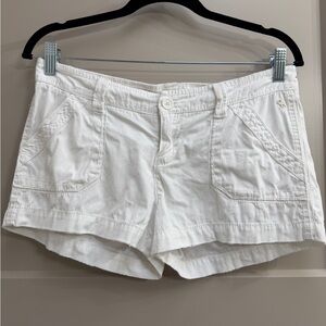 Abercrombie & Fitch Women's White Shorts